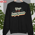 Proud To Be Born In Libya Retro Unisex Sweatshirt