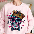 Preppy Skeleton Royal Heart Symphony Unisex Sweatshirt