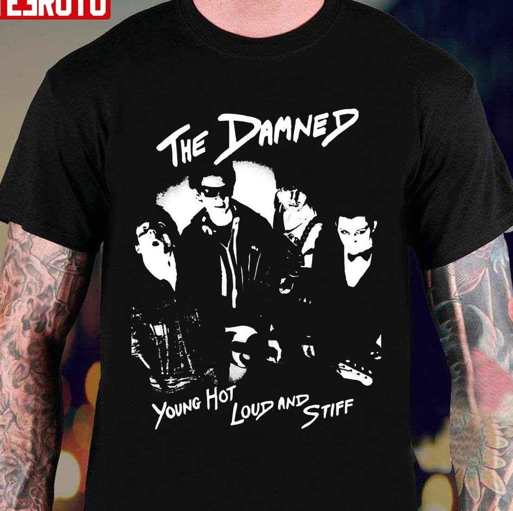 The Damned Vintage Rock 70s Unisex T-Shirt