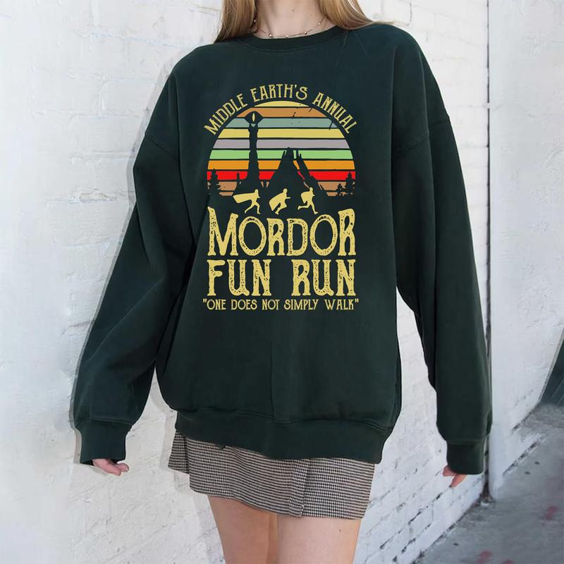 Fun Run LOTR T Shirt Hoodie Sweatshirt Sweater