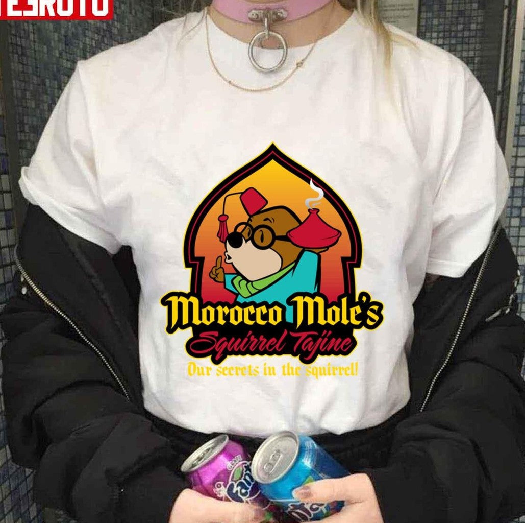 Our Secrets In The Squirrel Morocco Mole's Squirrel Tajine Unisex T-Shirt