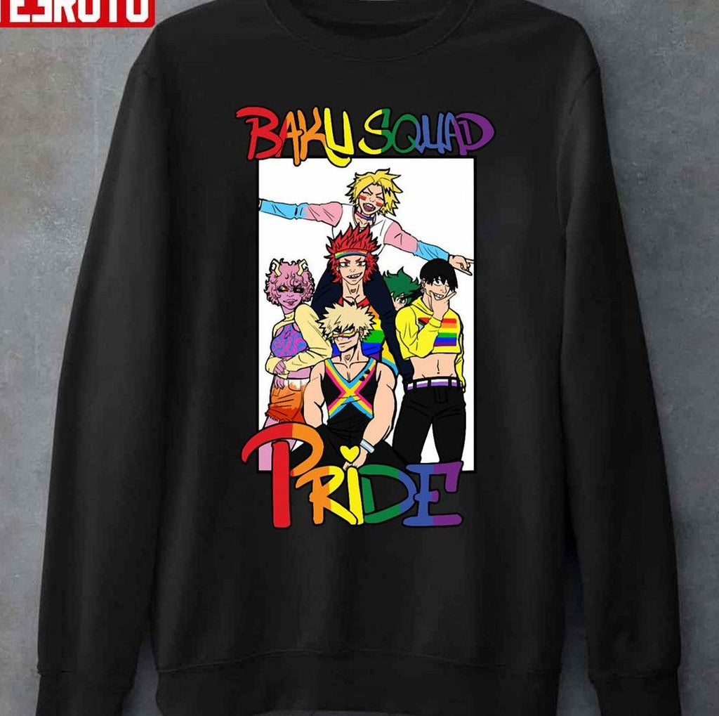 Bakusquad Pride Kaiju No 8 Unisex T-Shirt