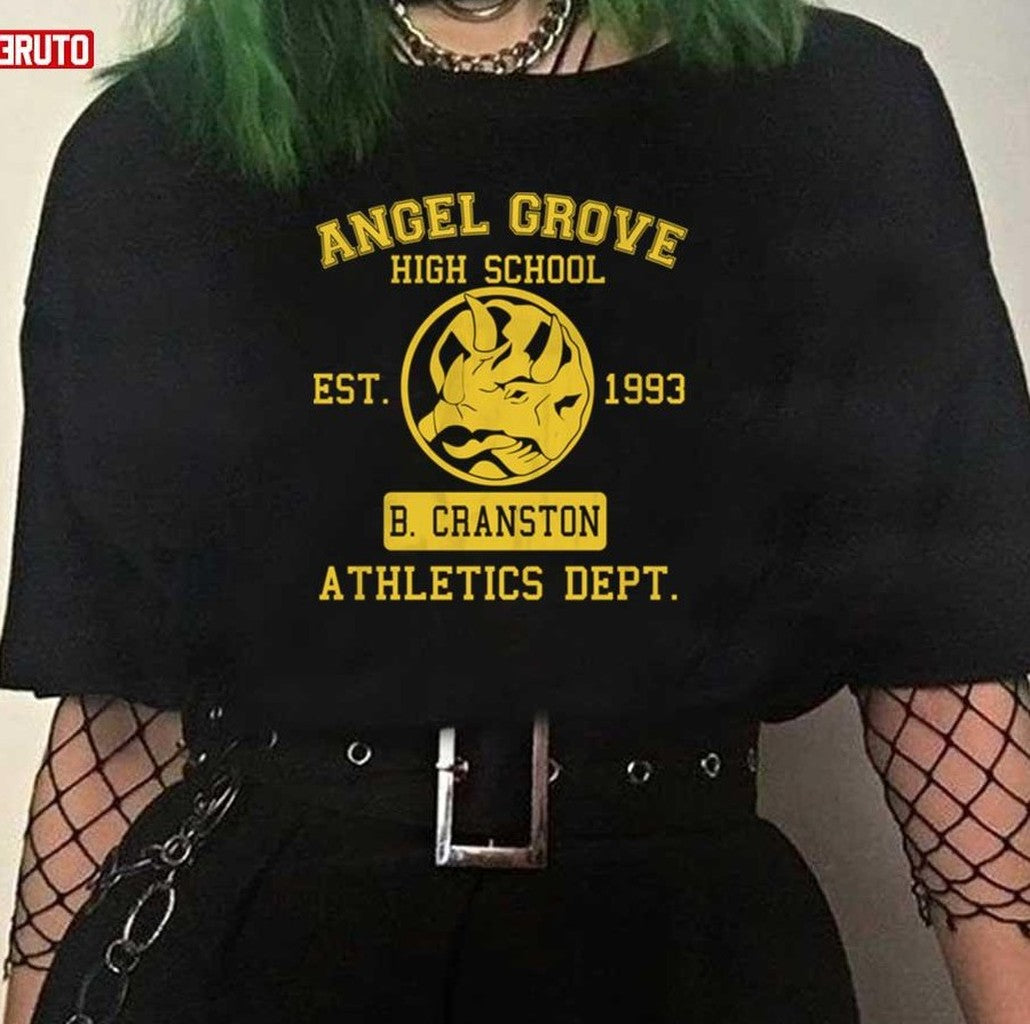 Angle Grove High School Est 1993 B.Cranston Athletics Dept Unisex T-Shirt