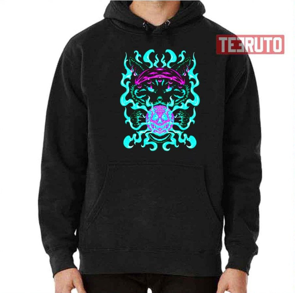 The Fortune Teller Neon Design Unisex T-Shirt