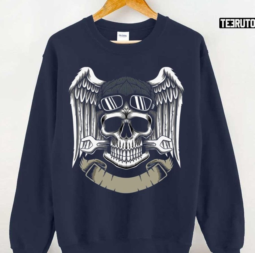 Skull Logo The Bad Skull Hunter Unisex T-Shirt