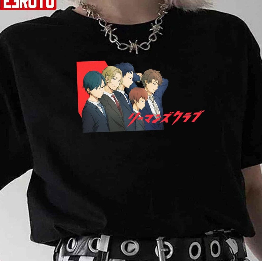Ryman's Club Anime Characters Unisex T-Shirt