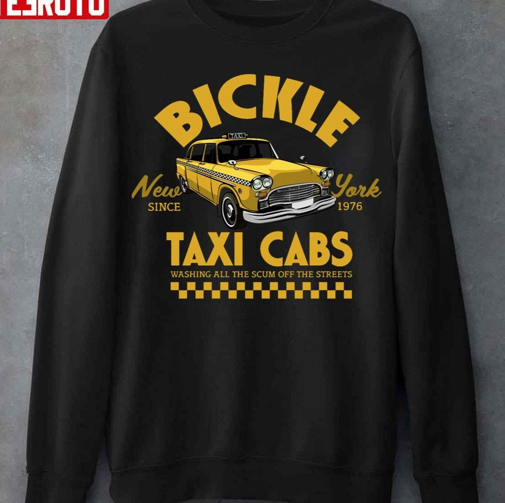 Bickle Taxi Cabs New York Unisex Sweatshirt