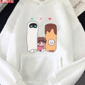 Rj, Wooteo With Bts Jin The Astronaut Chibi ArtUnisex Hoodie