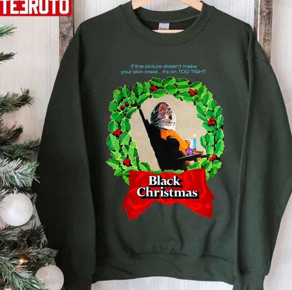 Black Christmas Black Wreathï¼ˆ1974ï¼‰ Unisex Sweatshirt