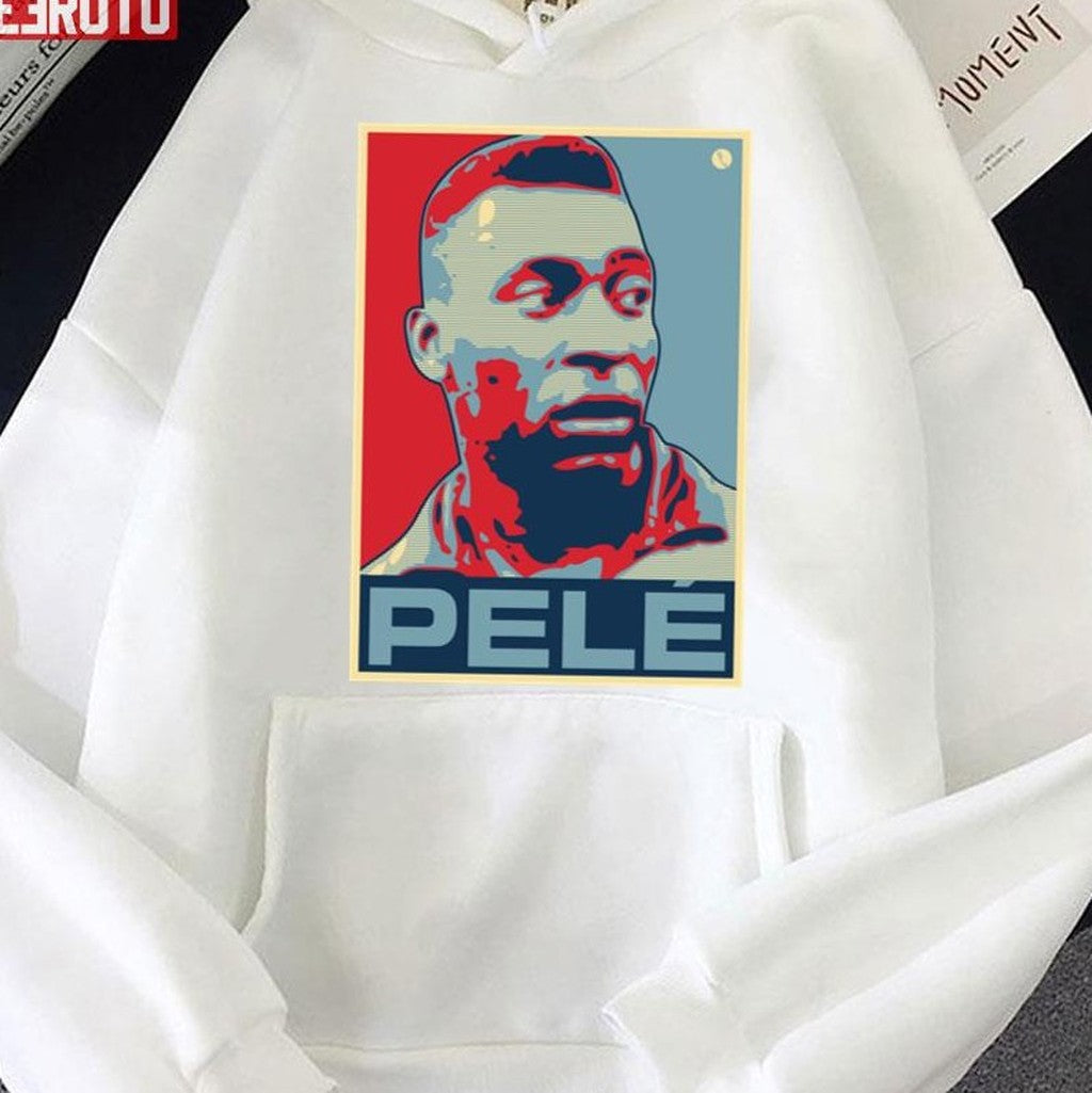 Pelé Graphic Hope Footballer Unisex Sweatshirt