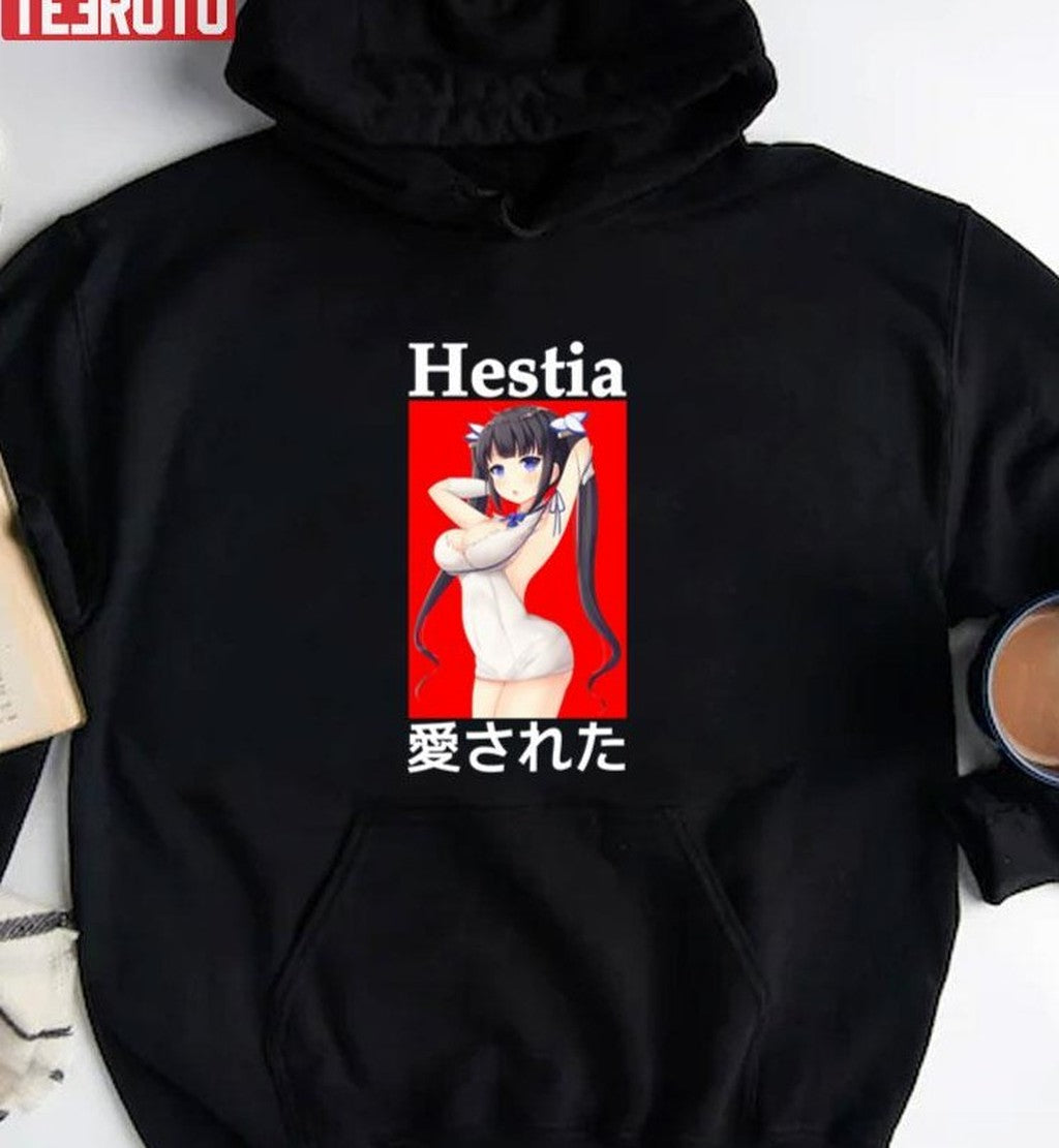 Sexy Hestia Dungeon Ni Deai Wo Motomeru No Wamachigatteiru Darou Ka Unisex T-shirt