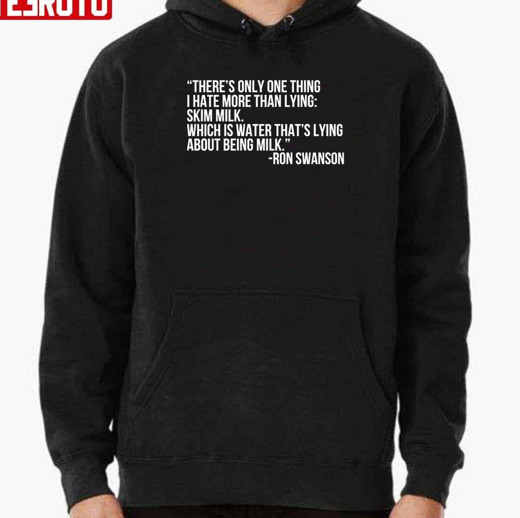 Skim Milk Ron Swanson Unisex Sweatshirt