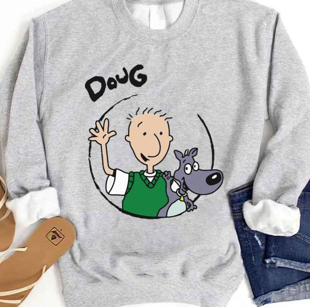 Anime Drawing Doug Funnie Unisex Sweatshirt