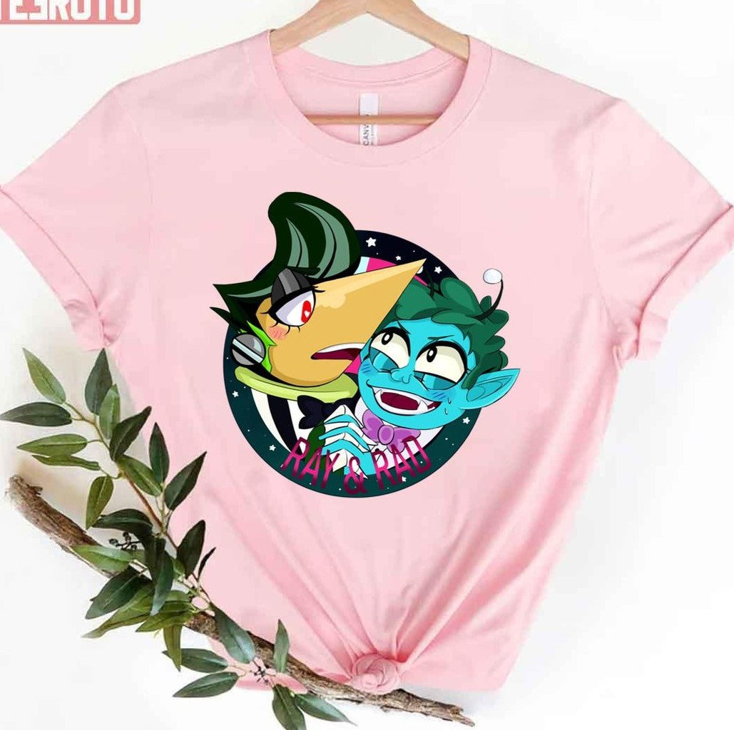 Ray And Rad Ok Ko Let's Be Heroes Unisex T-Shirt