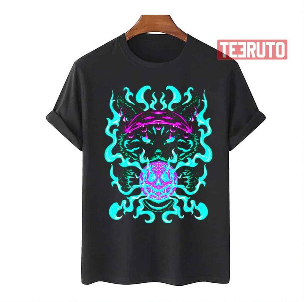 The Fortune Teller Neon Design Unisex T-Shirt