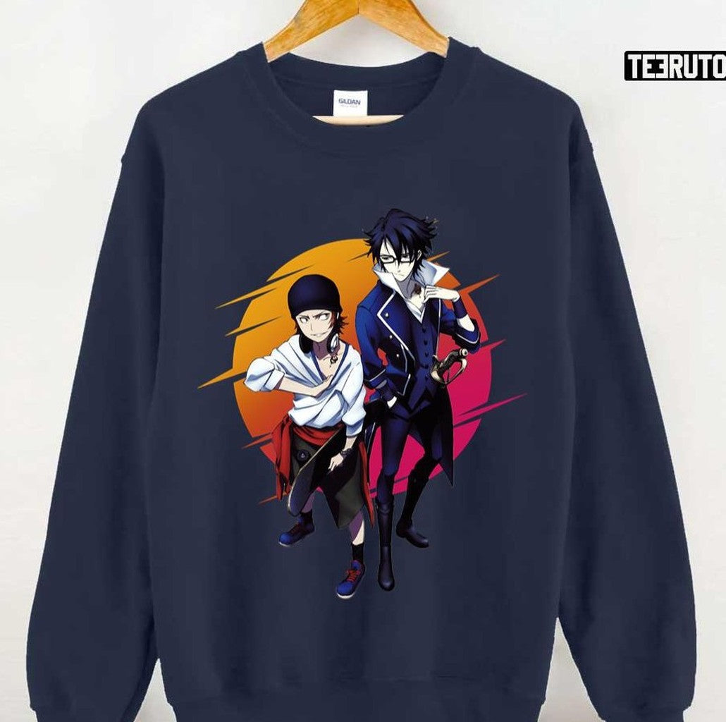 Anime Characters Misaki Yata And Reisi Munakata K Project Unisex T-Shirt