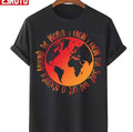 Around The World Red Hot Chill Peppers Logo Unisex T-Shirt