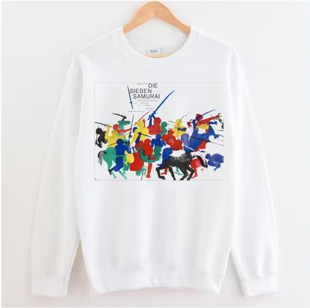 Sieben Samurai Art Unisex Hoodie