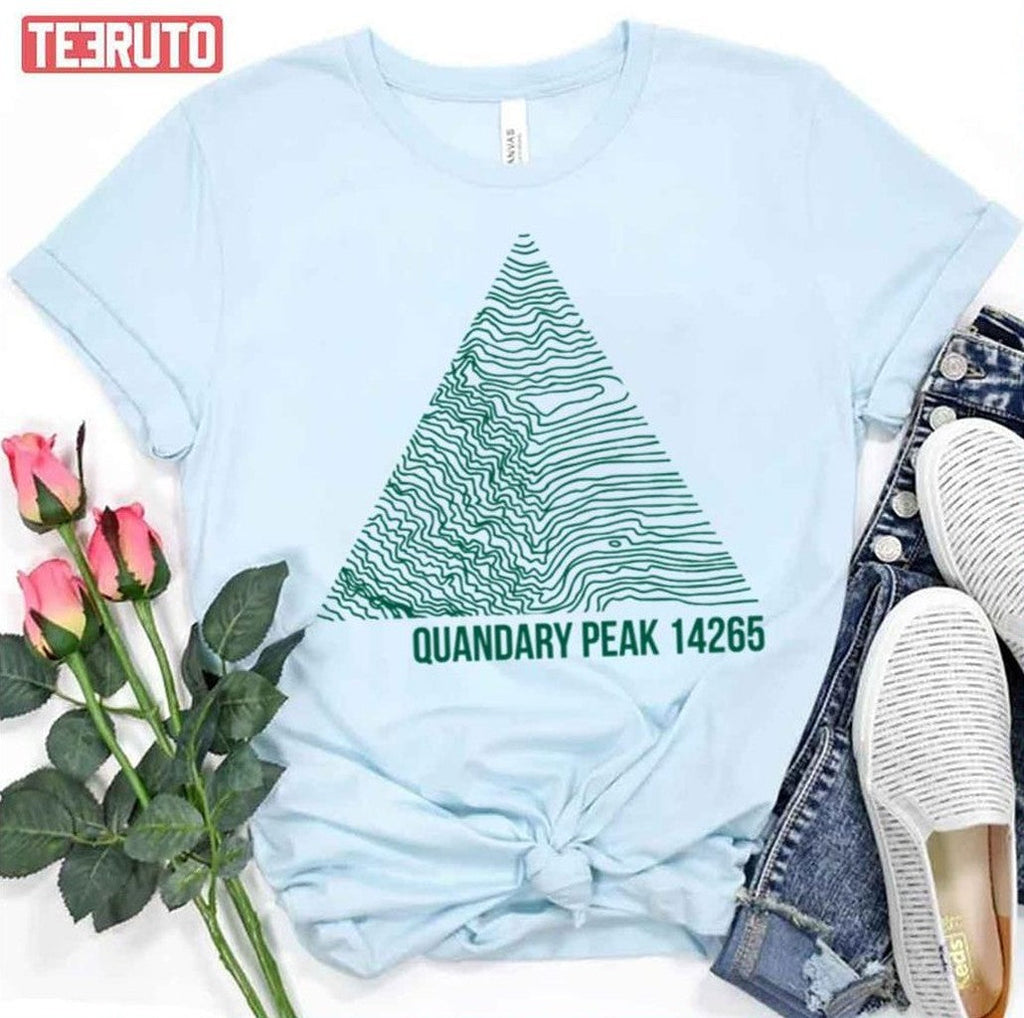 Quandary Peak 14265 Peak Unisex T-Shirt
