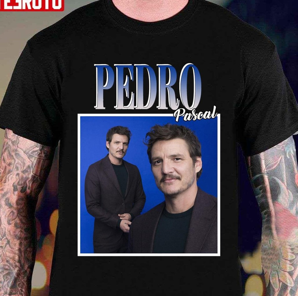 Pedro Pascal Vintage 90s Bootleg Art Unisex T-Shirt