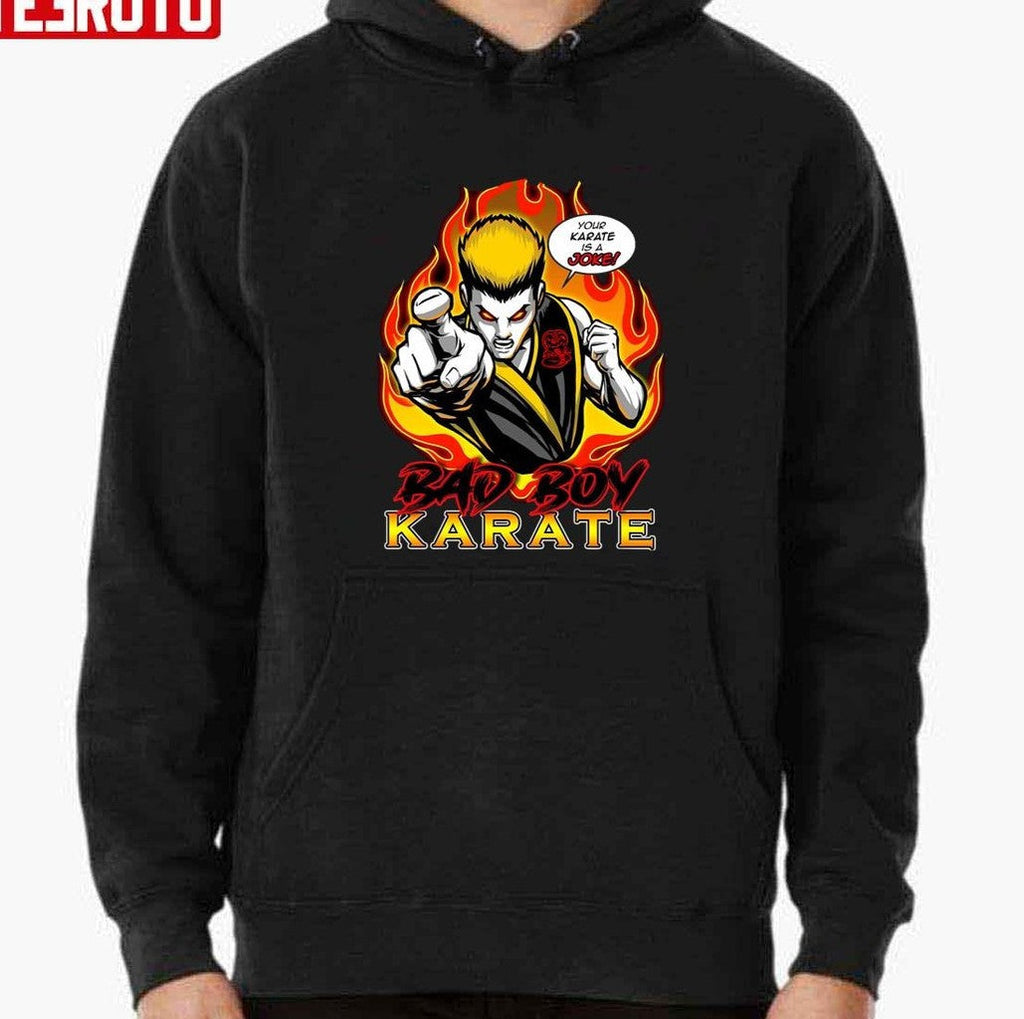 Bad Boy Cobra Kai No Mercy Eagle Fang Karate Unisex T-Shirt
