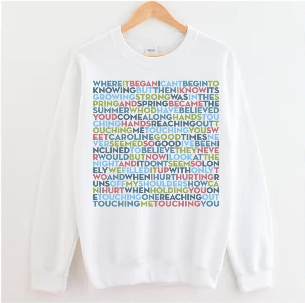 Sweet Caroline Neil Diamond Unisex Sweatshirt