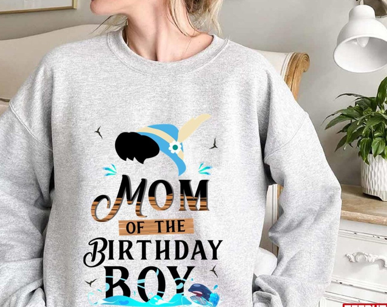 Pinocchio Mom Of The Birthday Boy Unisex Sweatshirt