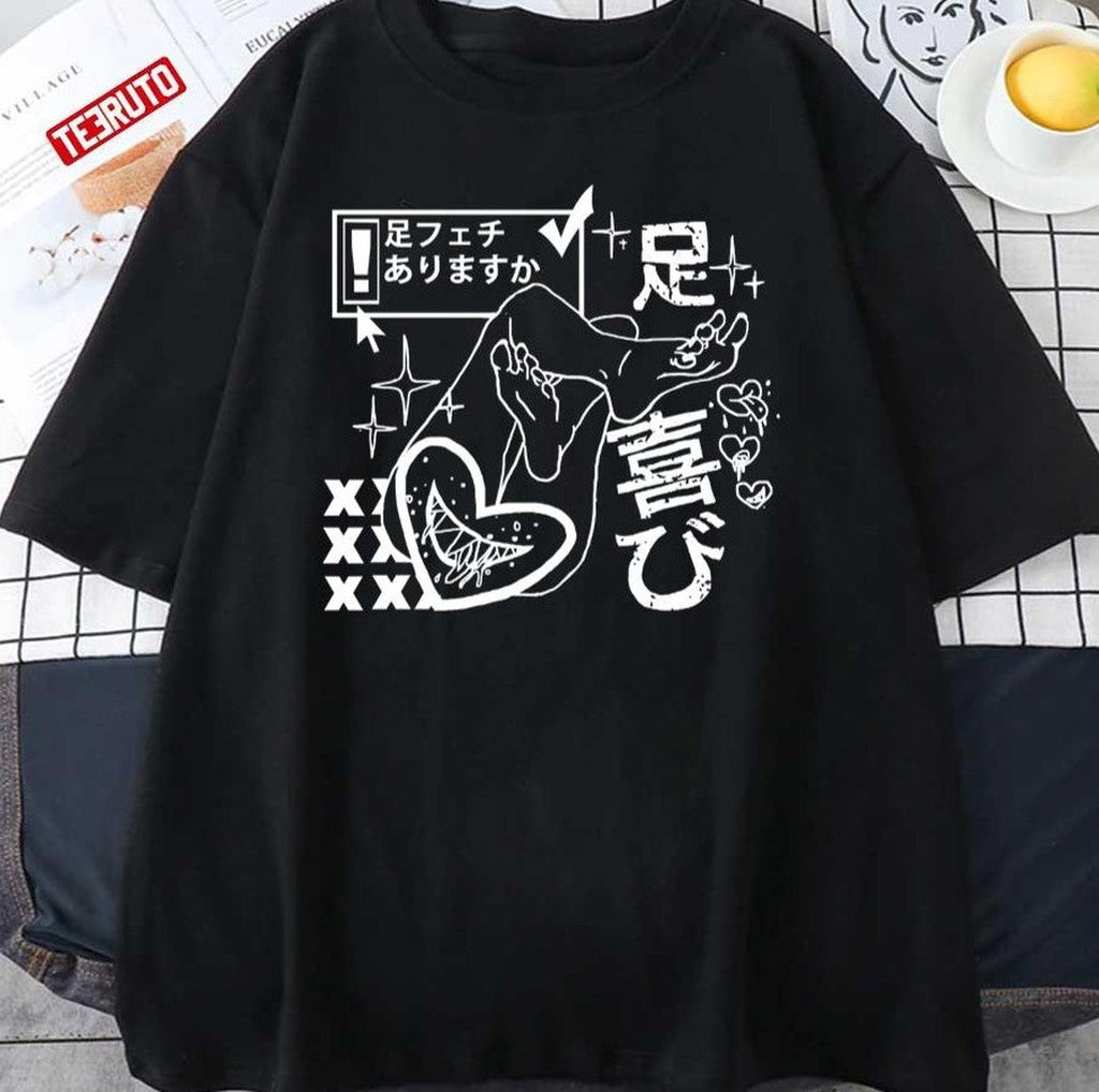 Poddi B Japanese Anime Feet Unisex T-Shirt