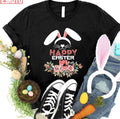 Roses Happy Easter Day With Flowers Unisex T-shirt