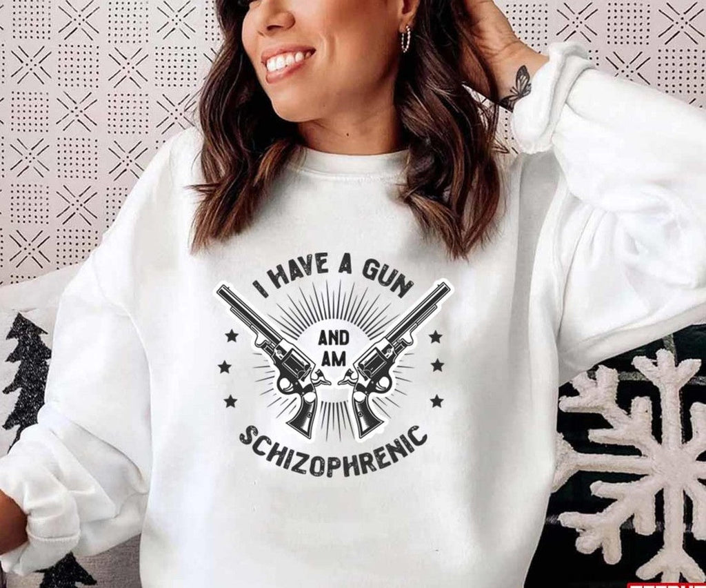 Schizophrenic I Have A Gun Unisex T-Shirt