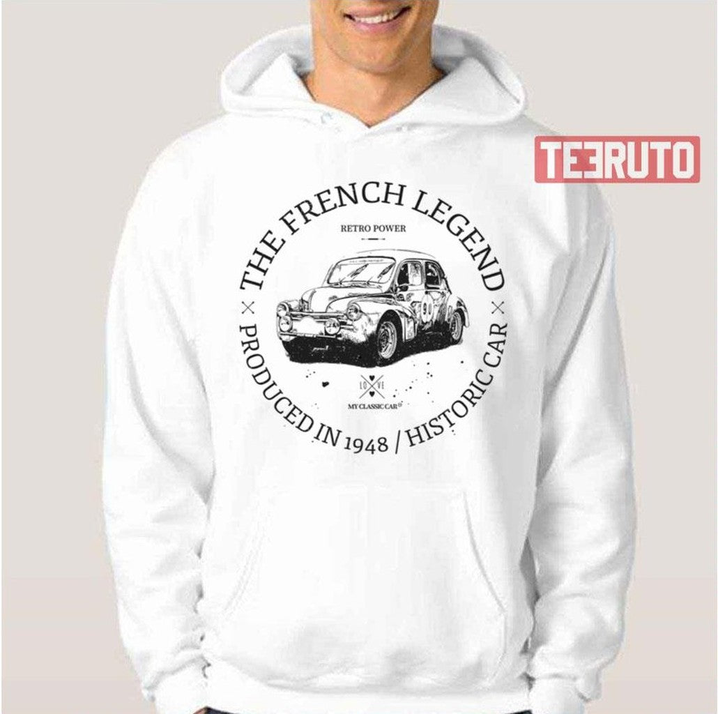 Renault 4cv Vintage Car Unisex T-Shirt