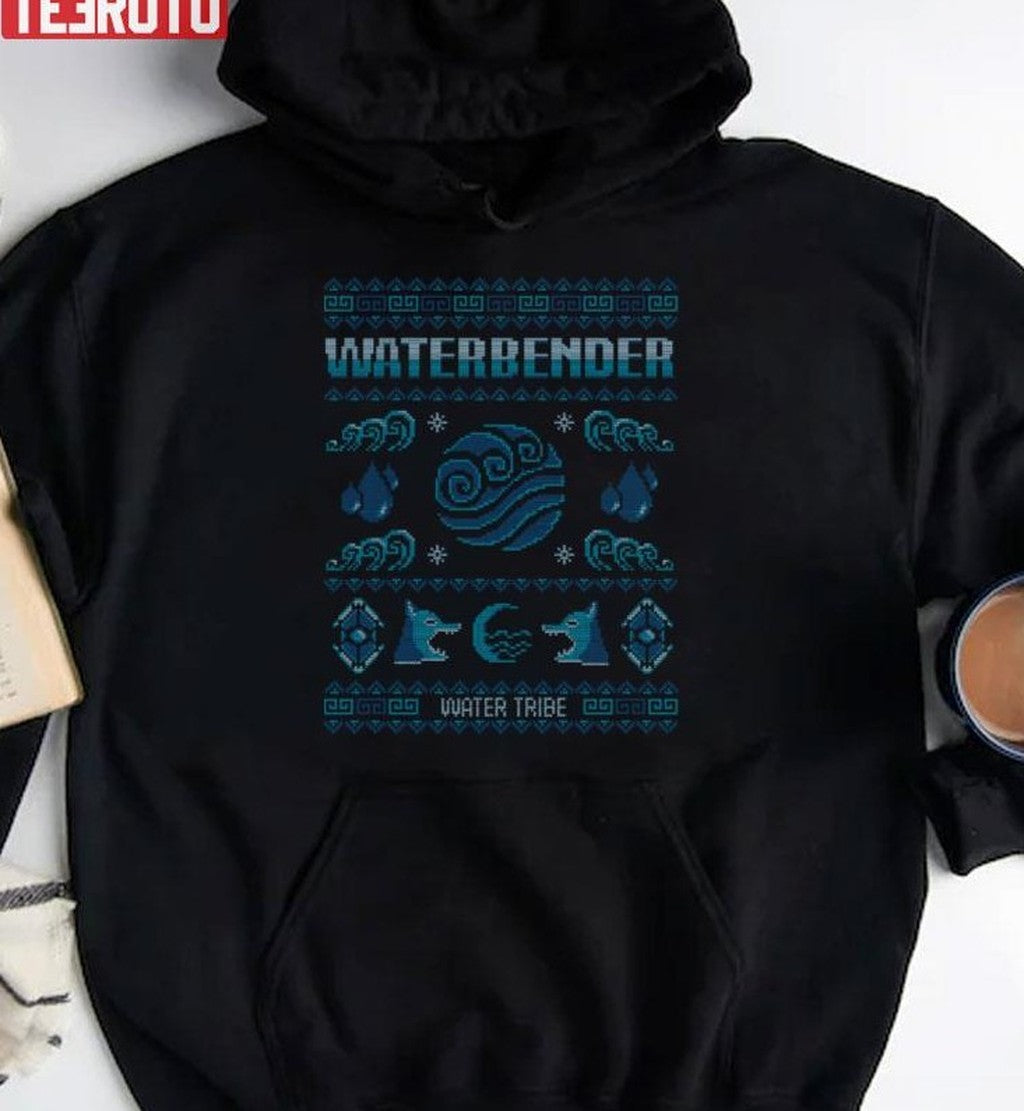 Avatar Waterbending Katara Christmas Korra Water Sweatshirt