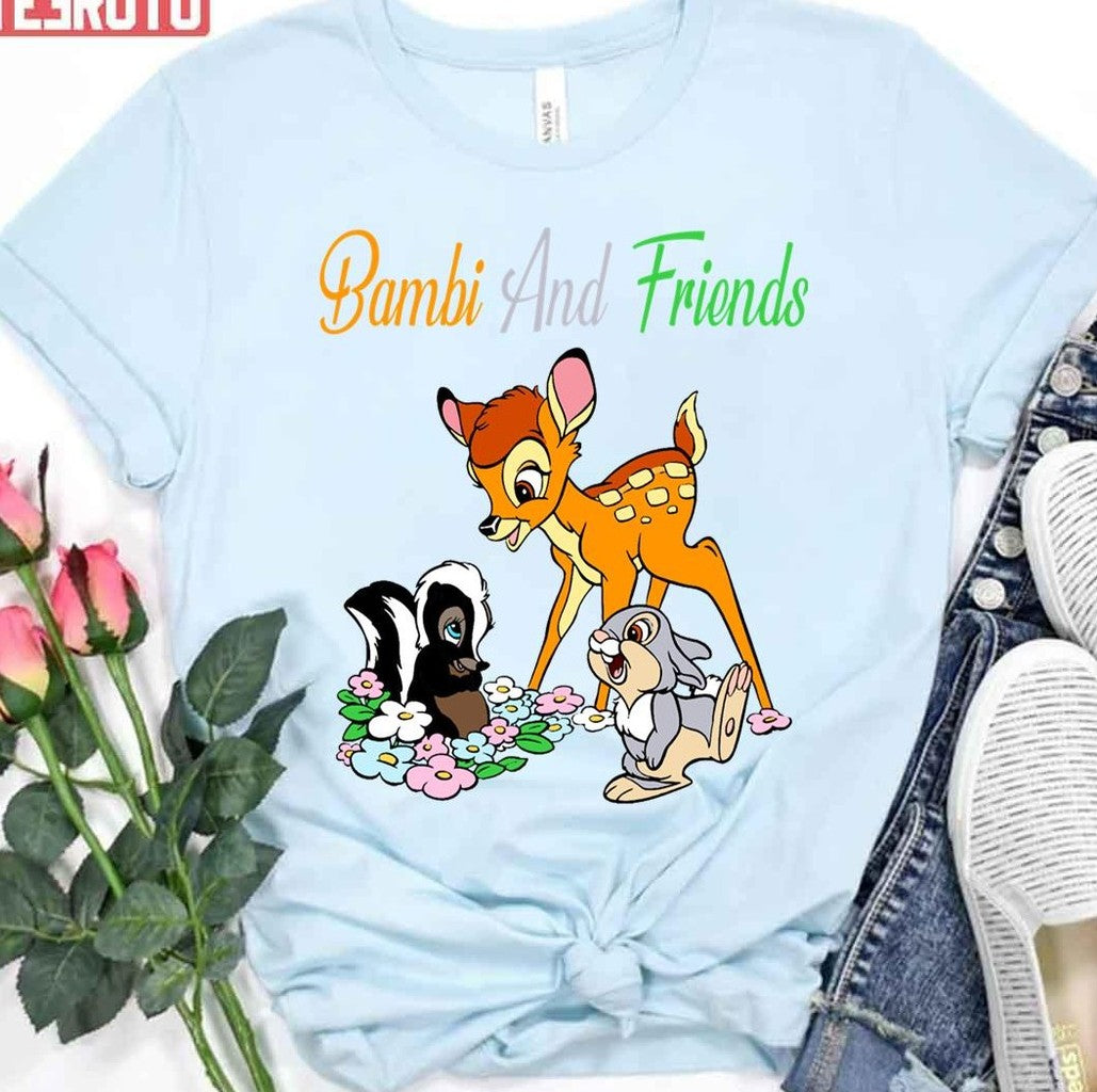 Bambi And Friends Adventures Series Bambi's Forest Friends Unisex T-Shirt