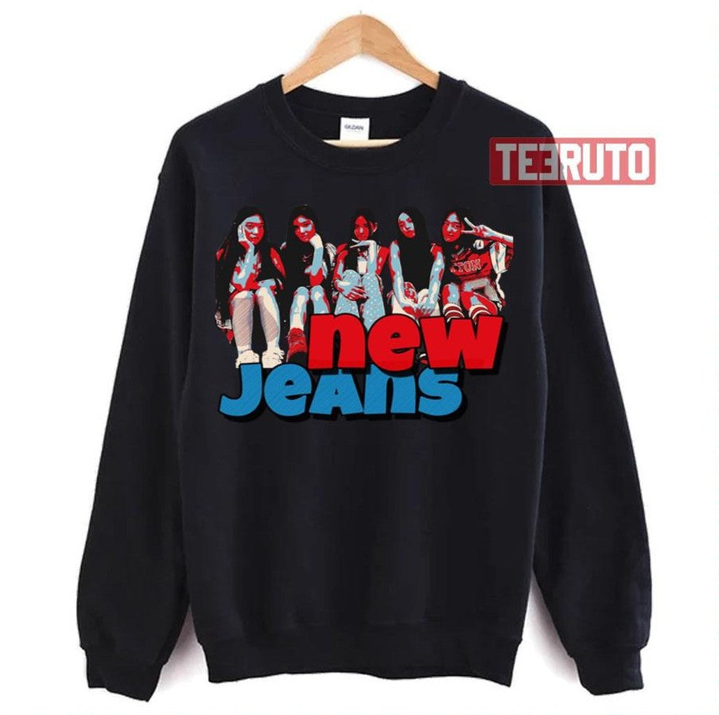 New Girlband Newjeans Kpop Band Unisex T-Shirt