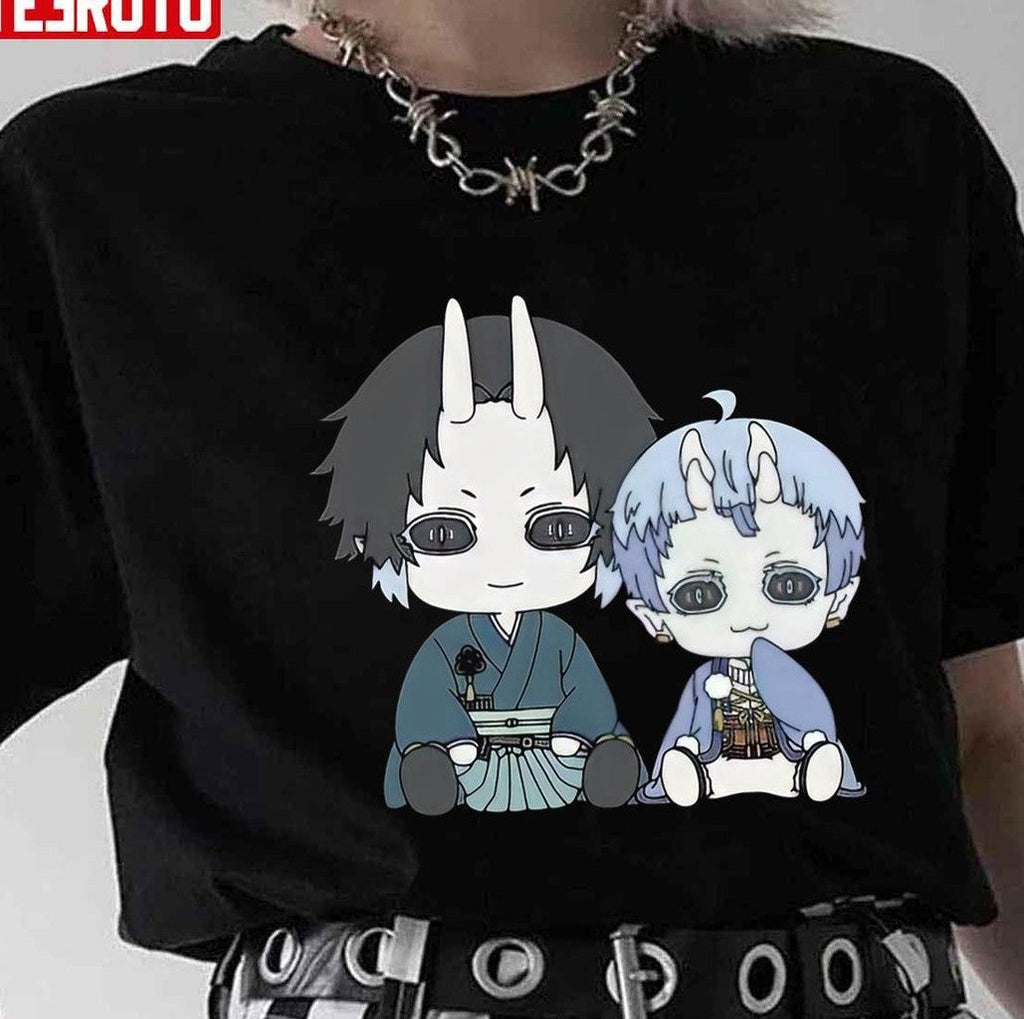 Shizuno And Yabashira Somali And The Forest Spirit Anime Unisex T-Shirt