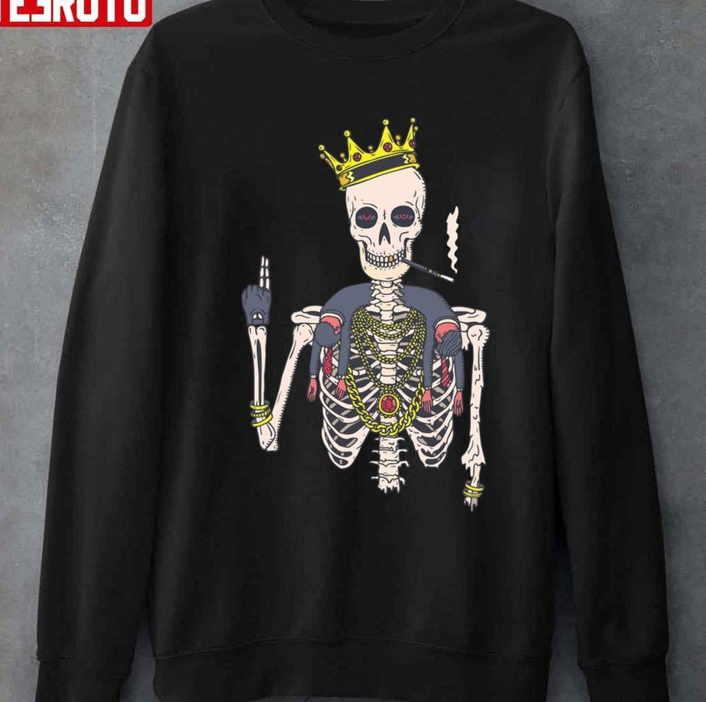 Band Foster The People Skull Style Smoking Unisex T-Shirt