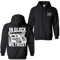 In Glock We Trust Hoodie for Men and Women, Classic Fit - Menswear , Glock Hoodie , Classic Sweatshirt Pullover