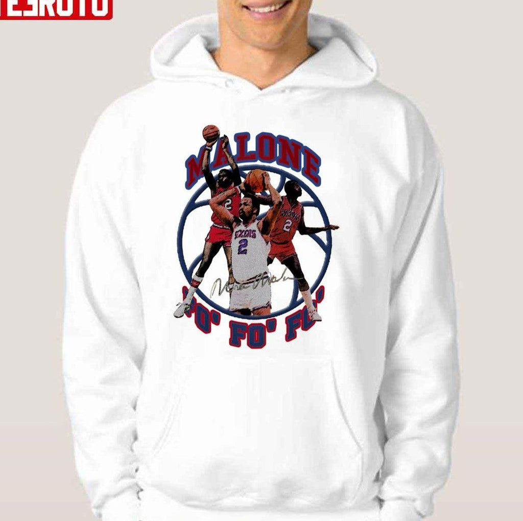 Moses Malone Legend Never Die Basketball Unisex Hoodie