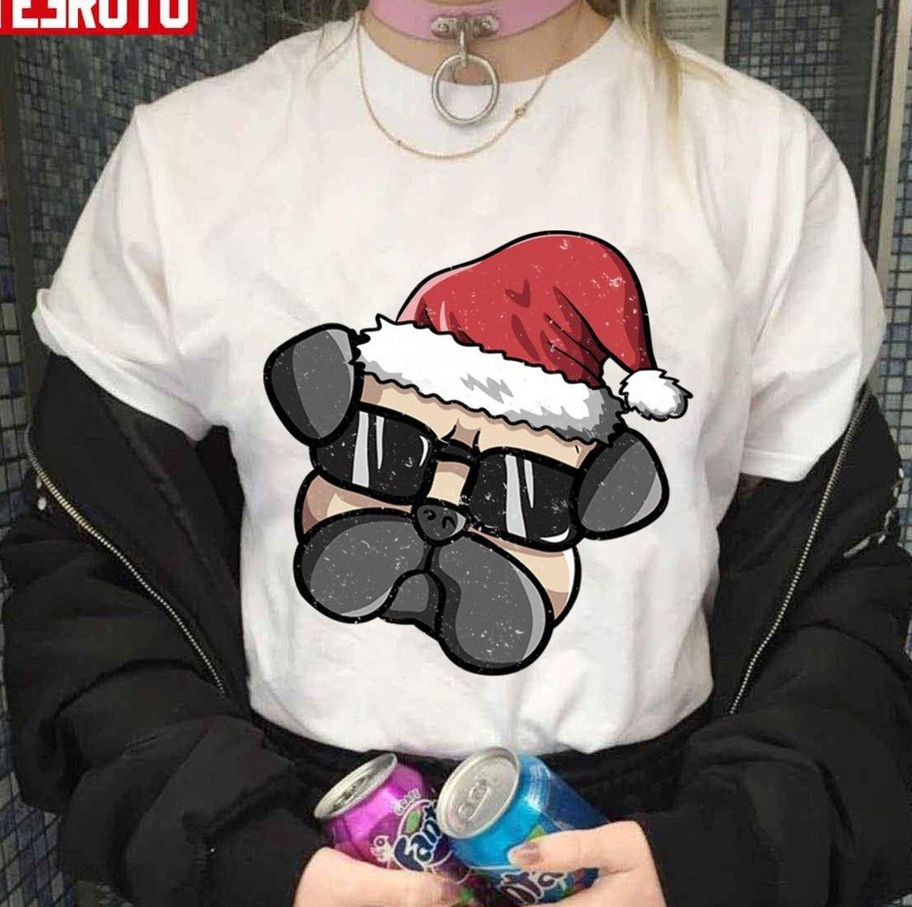 Special Pug Santa Christmas Design Unisex Sweatshirt