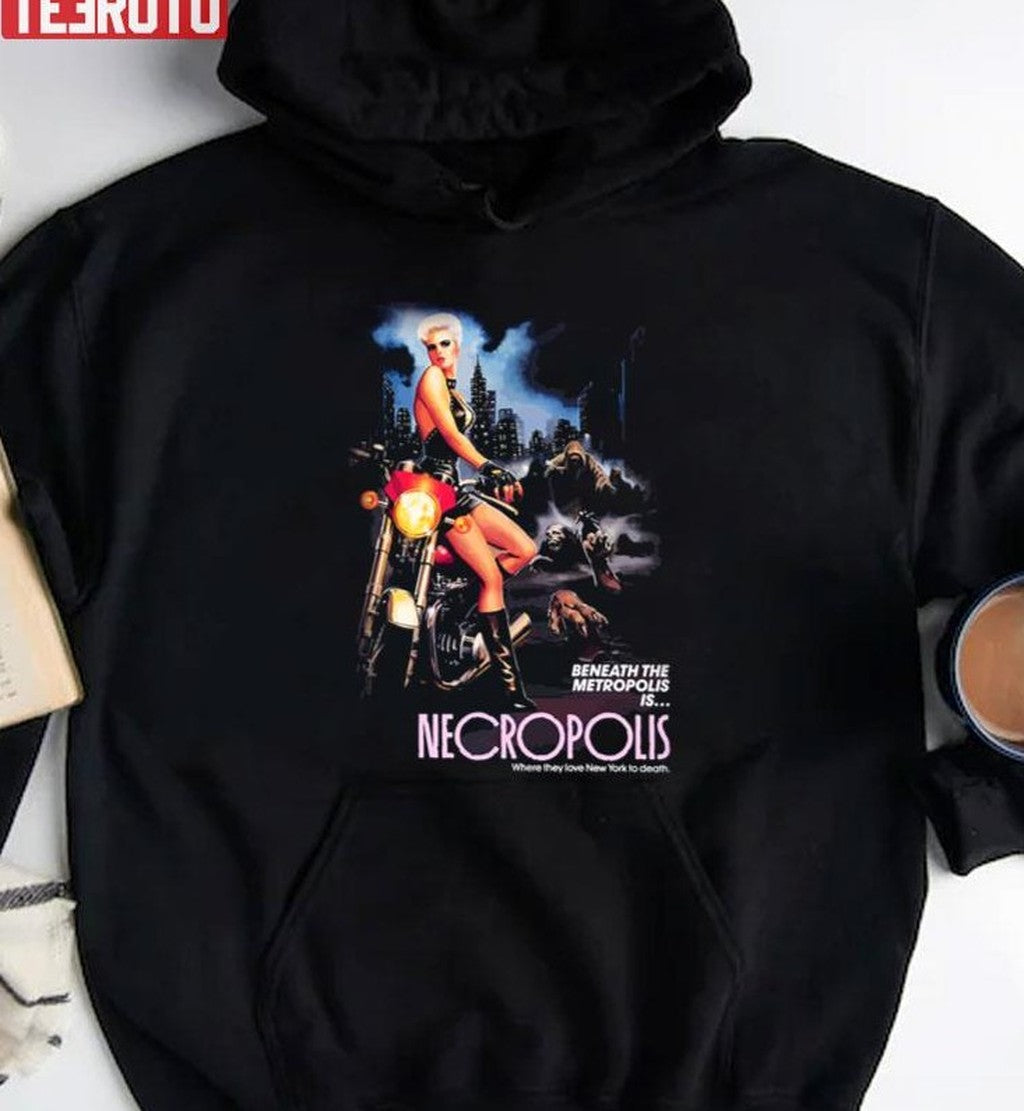 Beneath The Metropolis Is Necropolis Where They Love New York To Death Unisex Sweatshirt