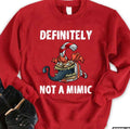 Roleplaying Mimic Creature Rpg Joke Christmas Unisex Sweatshirt