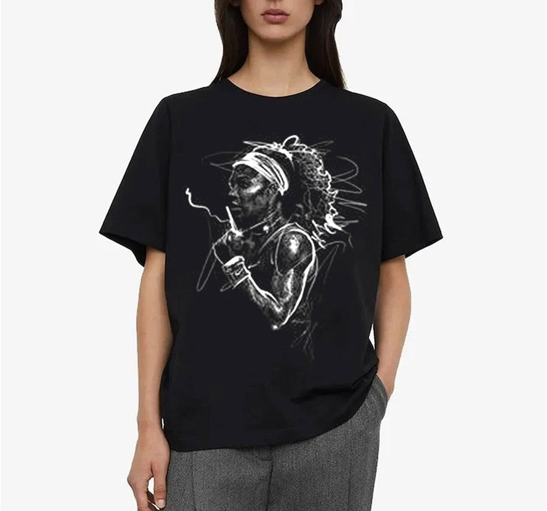 Serena Williams Breaking 23 Time Grand Slam Champion Greatest Woman Tennis Player Of All Time Unisex T-Shirt
