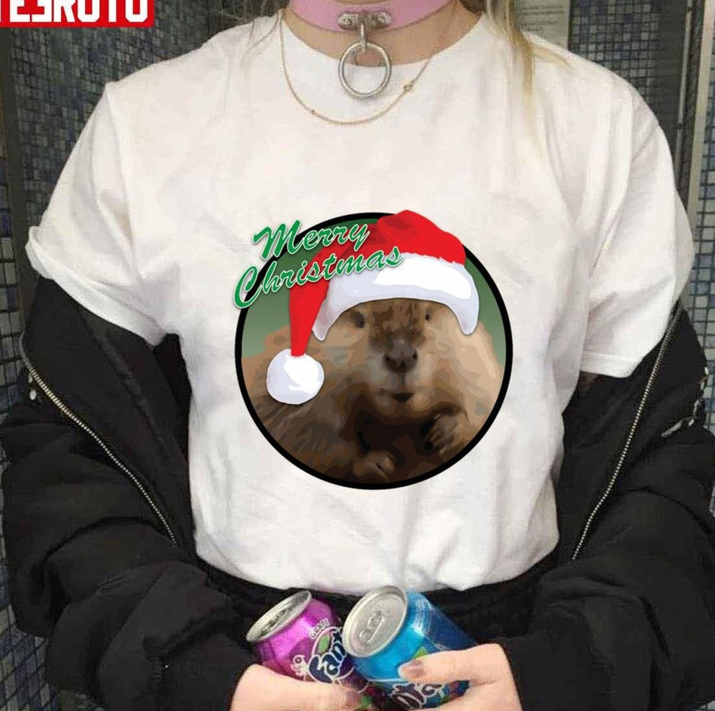 Beaver Christmas Unisex Sweatshirt