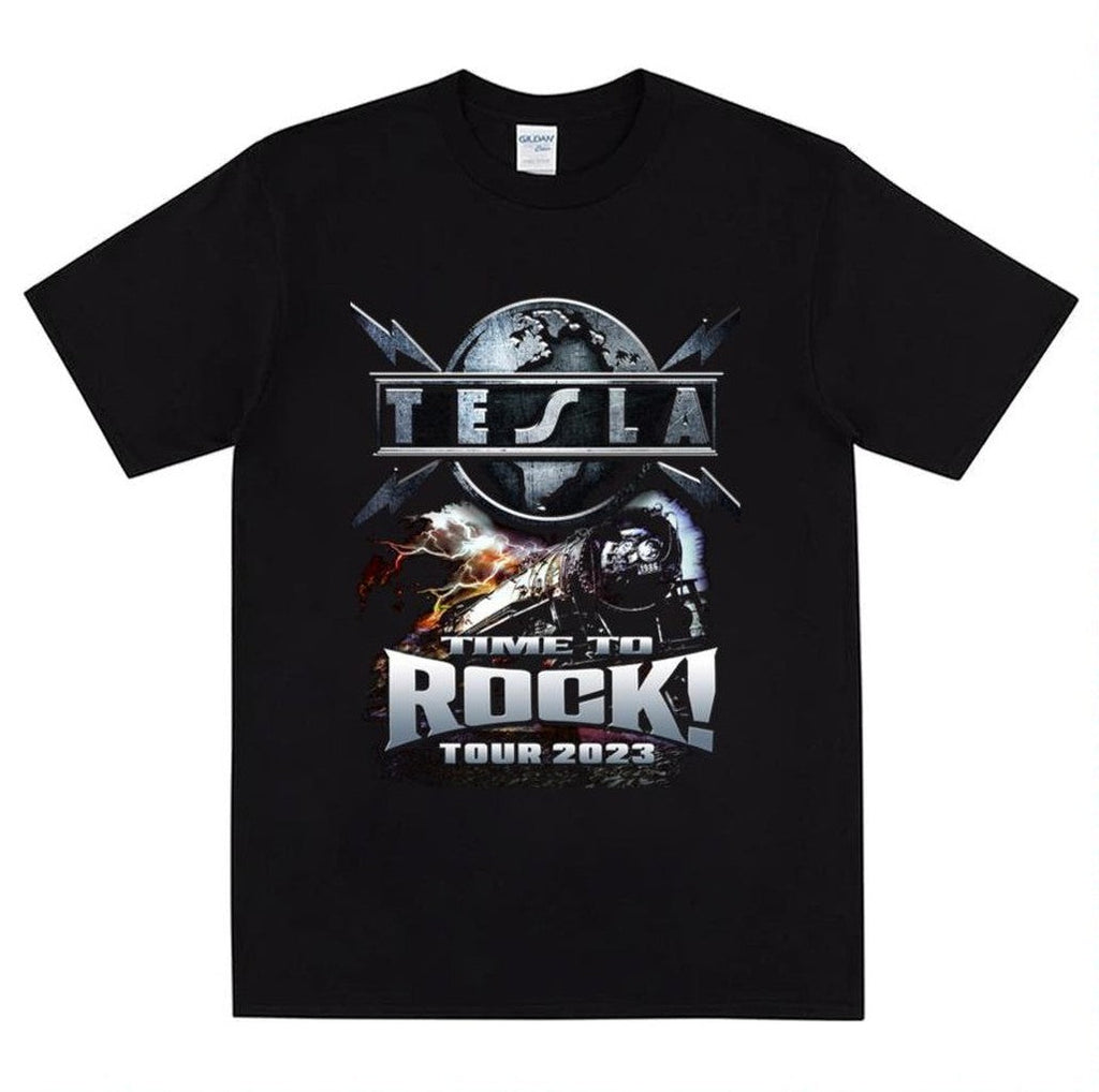 Tesla Time To Rock Brian1 2023 New Tour Unisex Sweatshirt