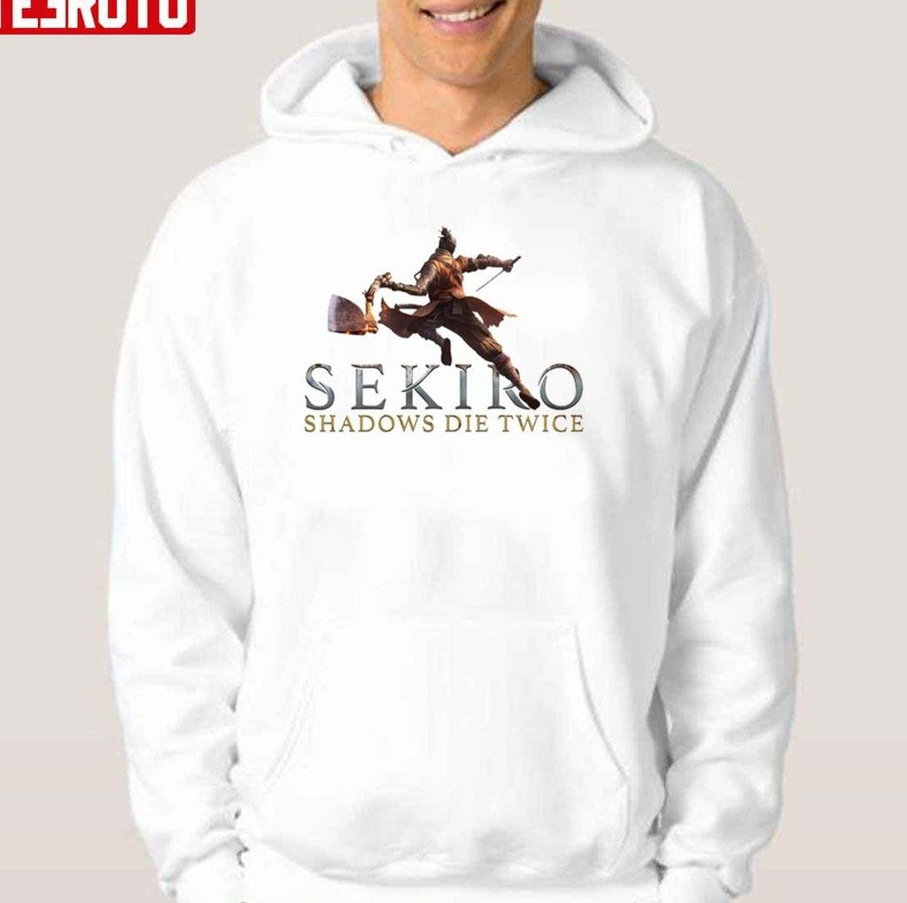 Sekiro Shadows Die Twice Logo Game Art Unisex Hoodie