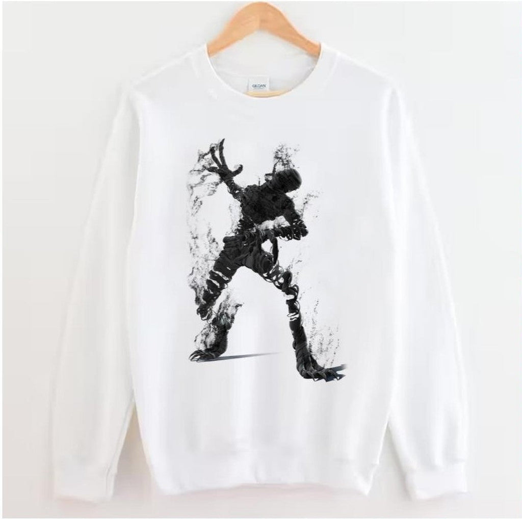 Black Design Ajin Demi Human Unisex Sweatshirt
