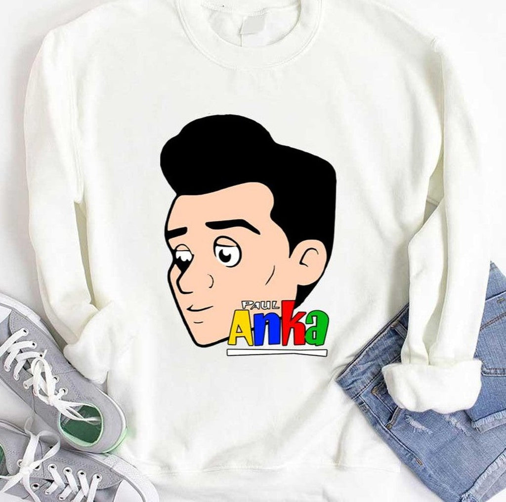 Paul Anka Tribute Cartoon Art Unisex Hoodie