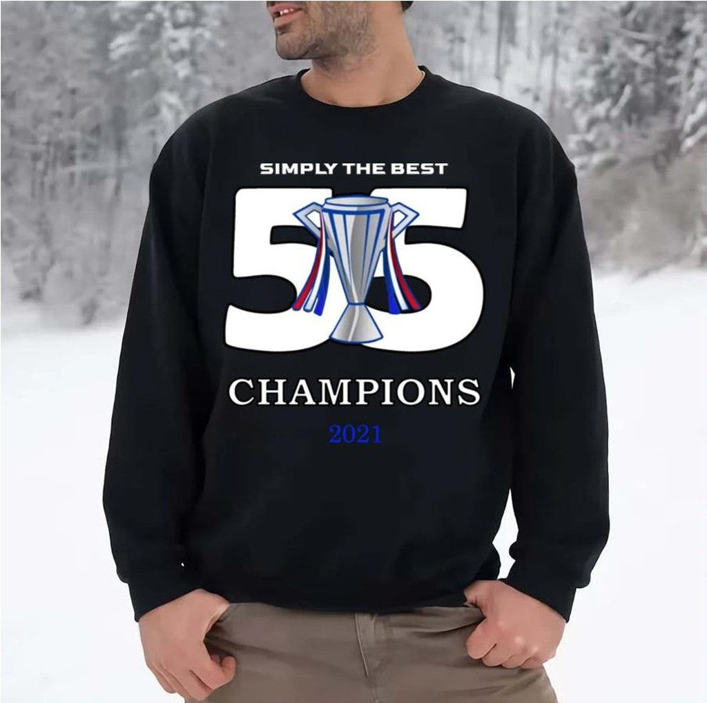 Rangers 55th Champions 2021 Unisex Sweatshirt