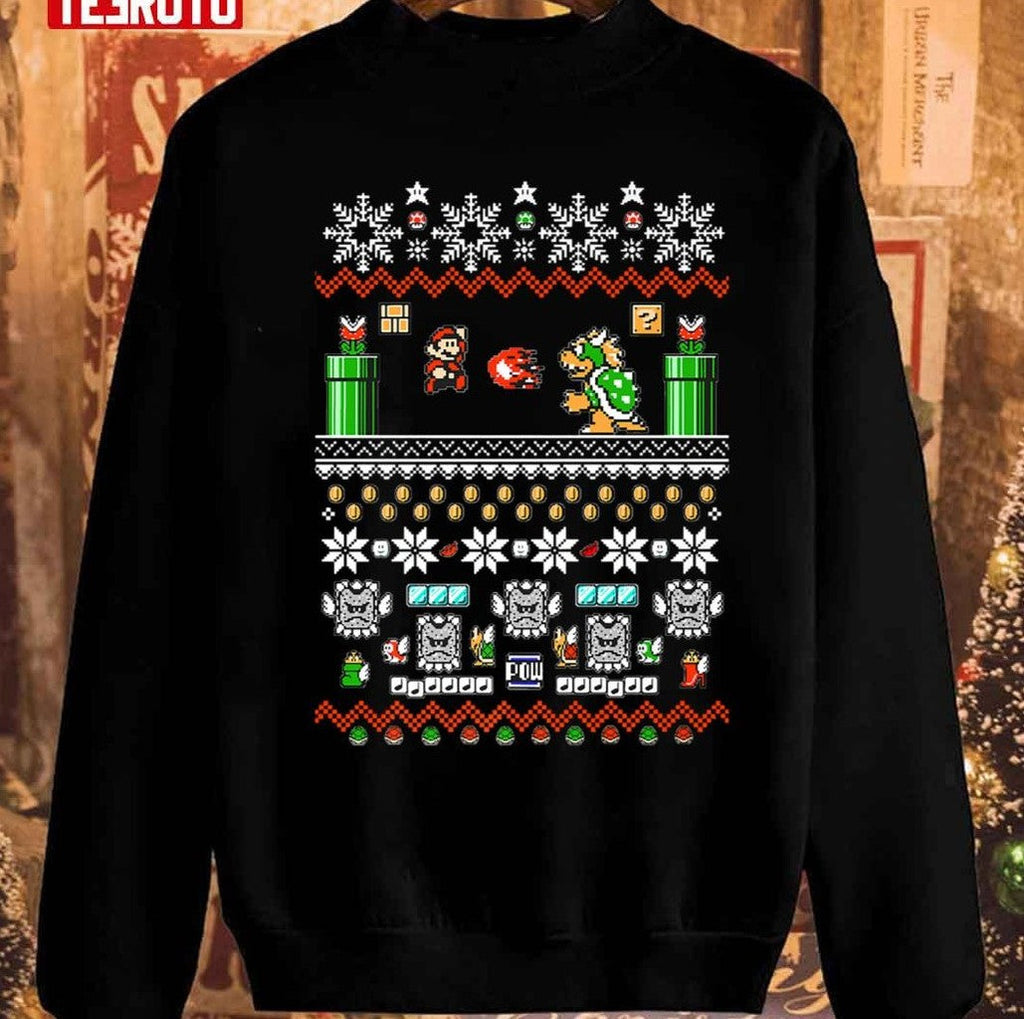 Sm And Bow Christmas Vintage Sweatshirt
