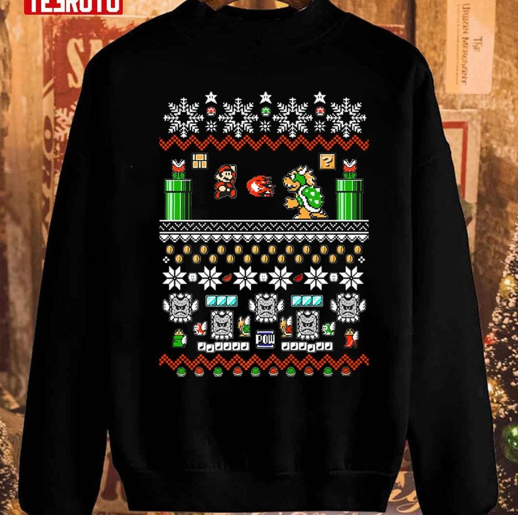 Sm And Bow Christmas Vintage Sweatshirt